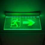 fire exit signage