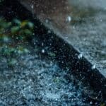water droplets on glass window